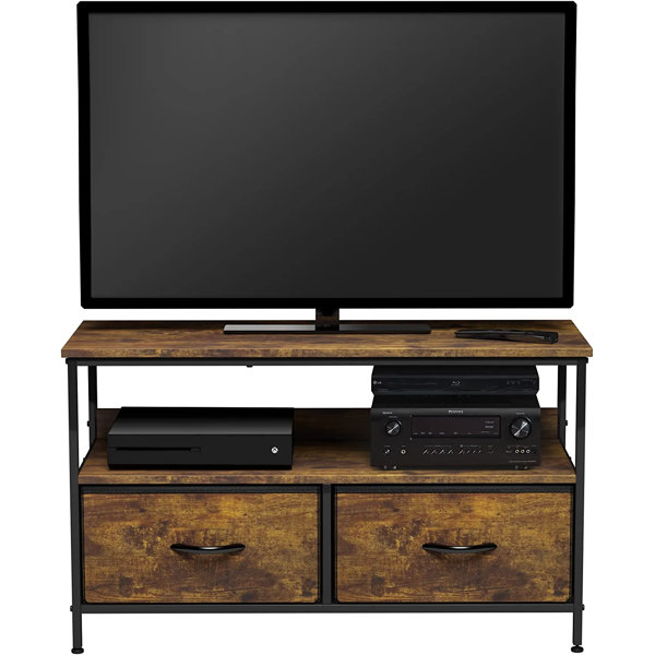 Sorbus TV Stand Dresser With 2 Drawers Television Riser Chest With